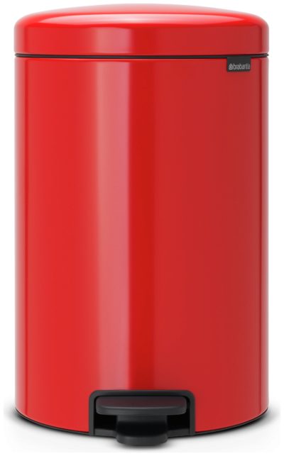 Brabantia - Newlcon 20 Litre Pedal Bin - Red